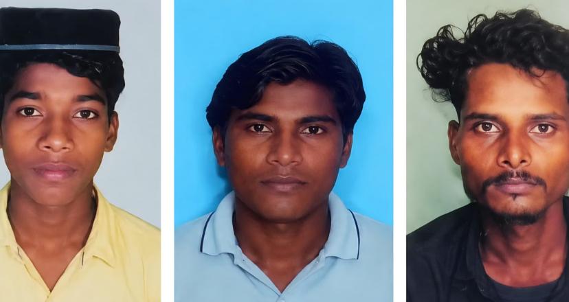 तेज रफ्तार कैंटर ने तीन मजदूरों को कुचला, मौके पर मौत
