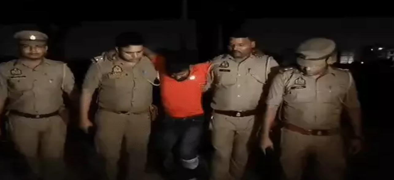 गाजियाबाद में युवक को गोली मारने वाला एन्काउंटर में घायल